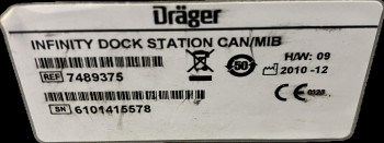 Dräger Infinity® Dock Station CAN/MIB