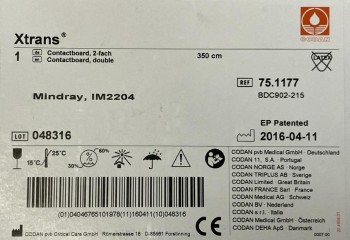 Kontaktboard Xtrans®, 2-fach, 350cm, Mindray/Philips