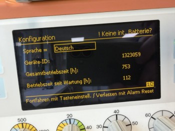 Dräger Oxylog® 3000 plus Notfallbeatmungsgerät