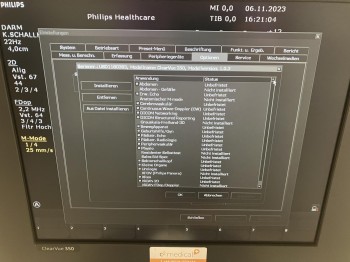 Philips ClearVue 350 Ultraschallsystem