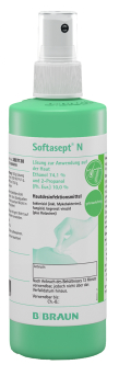 Softasept® N farblos, 250 ml Sprühflasche