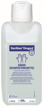 BODE Sterillium® Virugard, Hände-Desinfektionsmittel 500ml