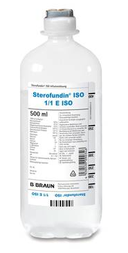 Braun Sterofundin® ISO Ecoflac Plus Infusionslösung 500ml, Plastikflasche