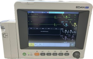 EDAN iM50 Patientenmonitor mit CO2-Messung und Vet-Zubehör
