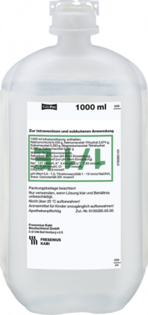 Fresenius Isotonische Kochsalzlösung NaCL 1000ml, Plastikflasche