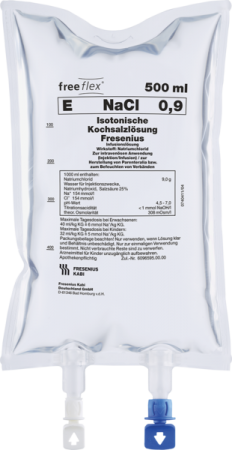 Fresenius Isotonische Kochsalzlösung NaCL 500ml, Freeflexbeutel