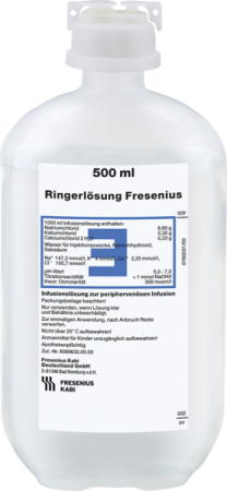 Fresenius Ringer-Lösung 500ml Plastikflasche