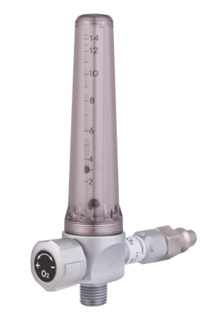 Röhrenflowmeter O2 Steckergerät 0-15l