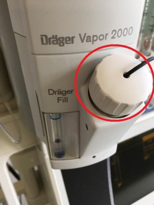 Dräger Kappe Einfüllstützen SEV für Vapor® 2000