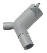 Dräger Winkeltülle mit Konus für Handbeatmungsport