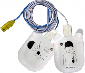 SCHILLER Defi-Elektroden Kinder für FRED easyport/PA-1